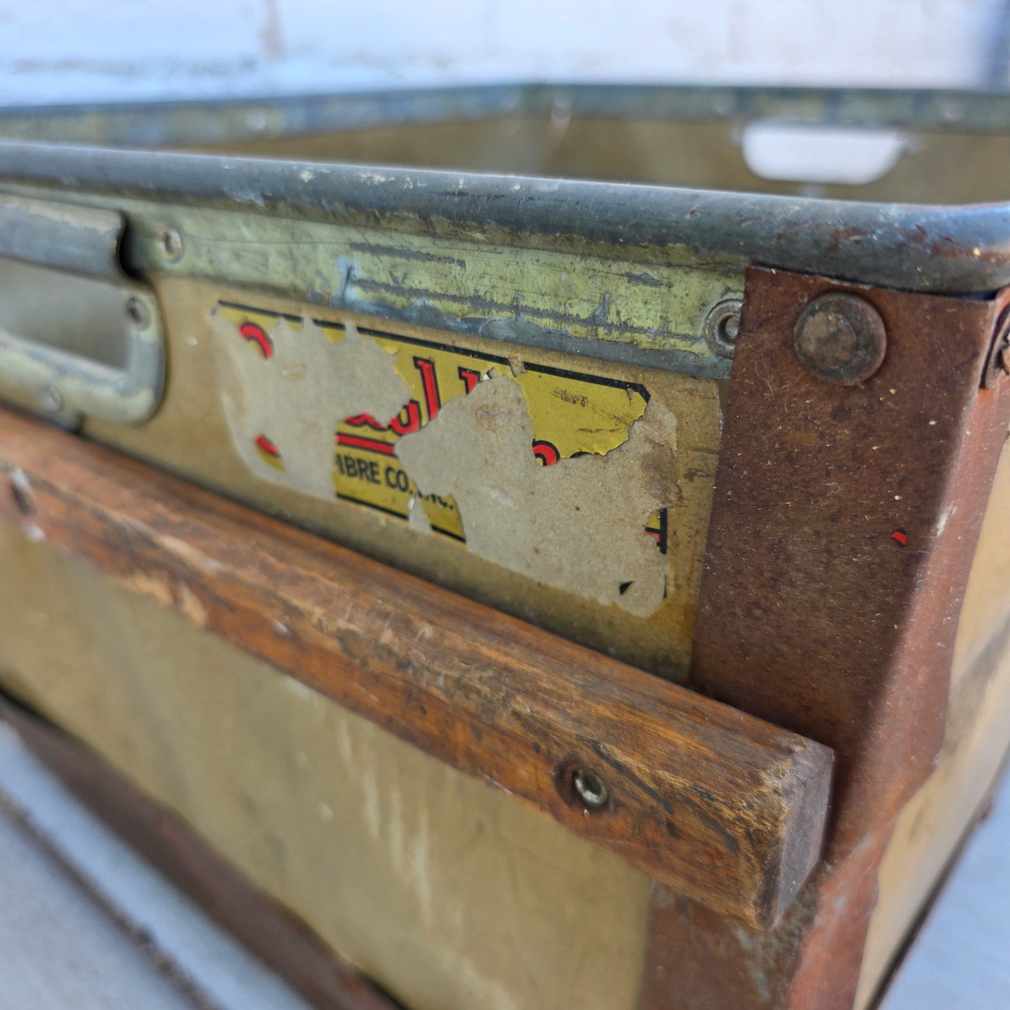 Vintage Mail Crate