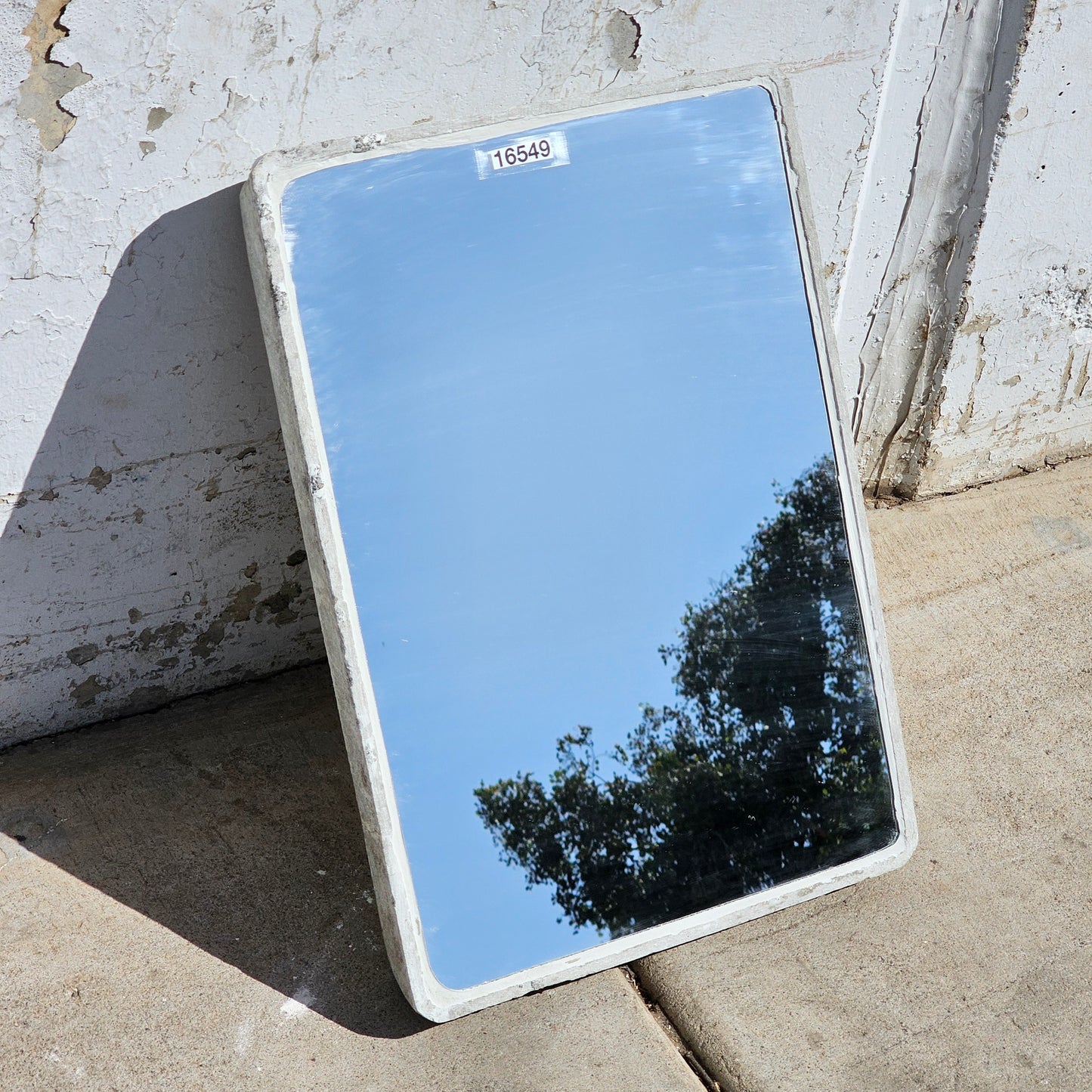 Rectangular Willy Guhl Mirror