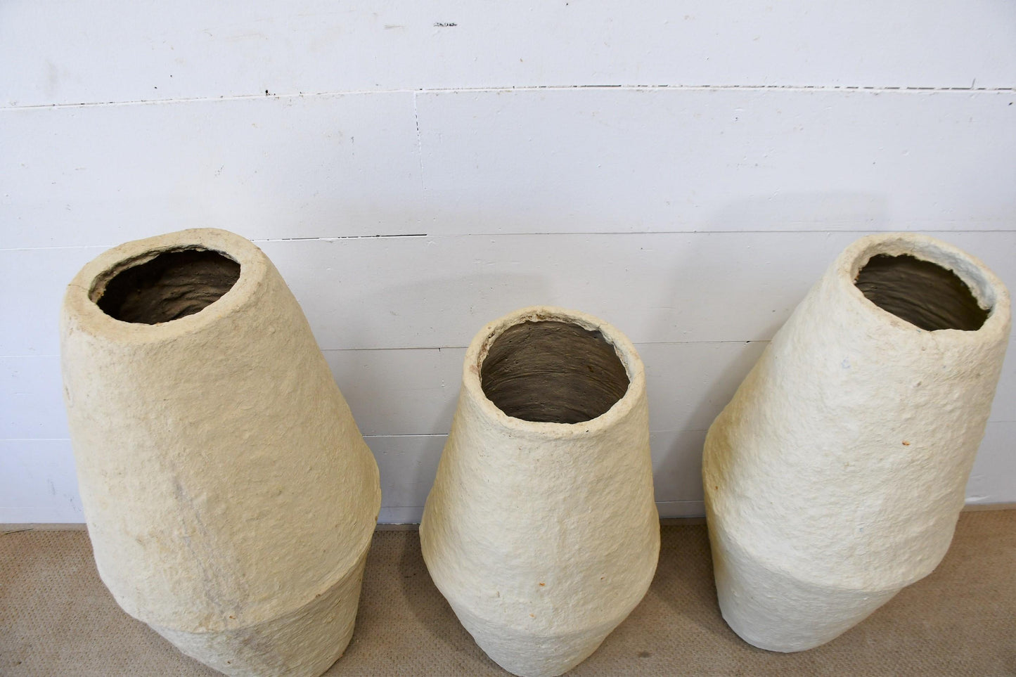 Single Large Papier Mache Vase