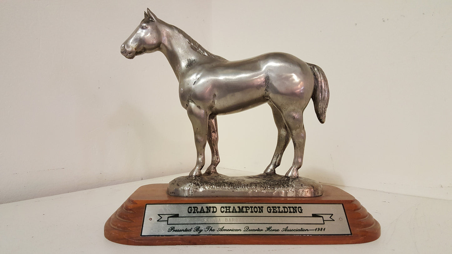 Horse Trophy, "Grand Champion Gelding" Santa Barbara