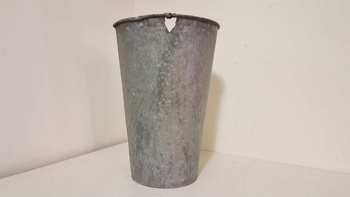 Galvanized Vase
