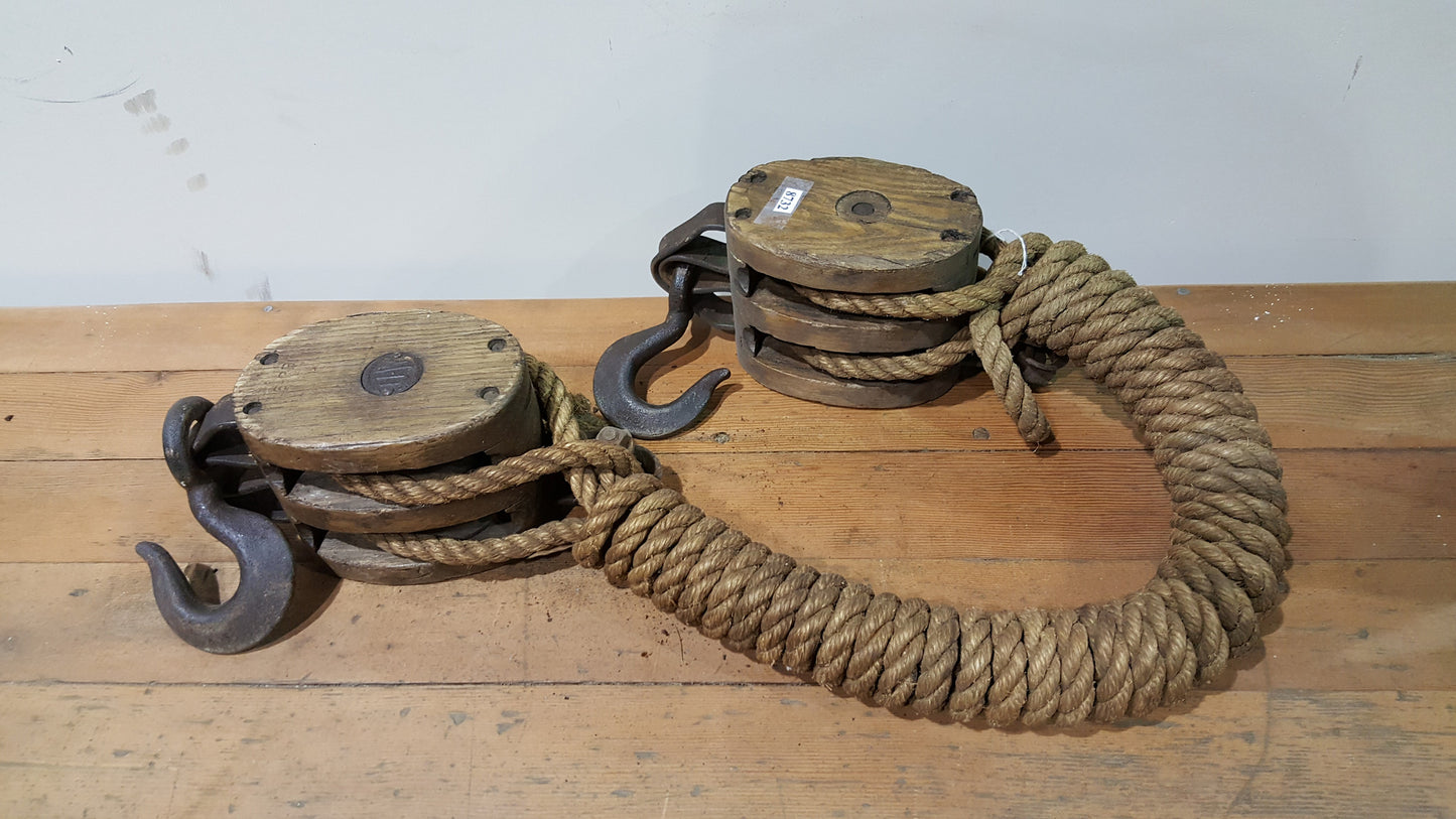 Double Pulley with Rope