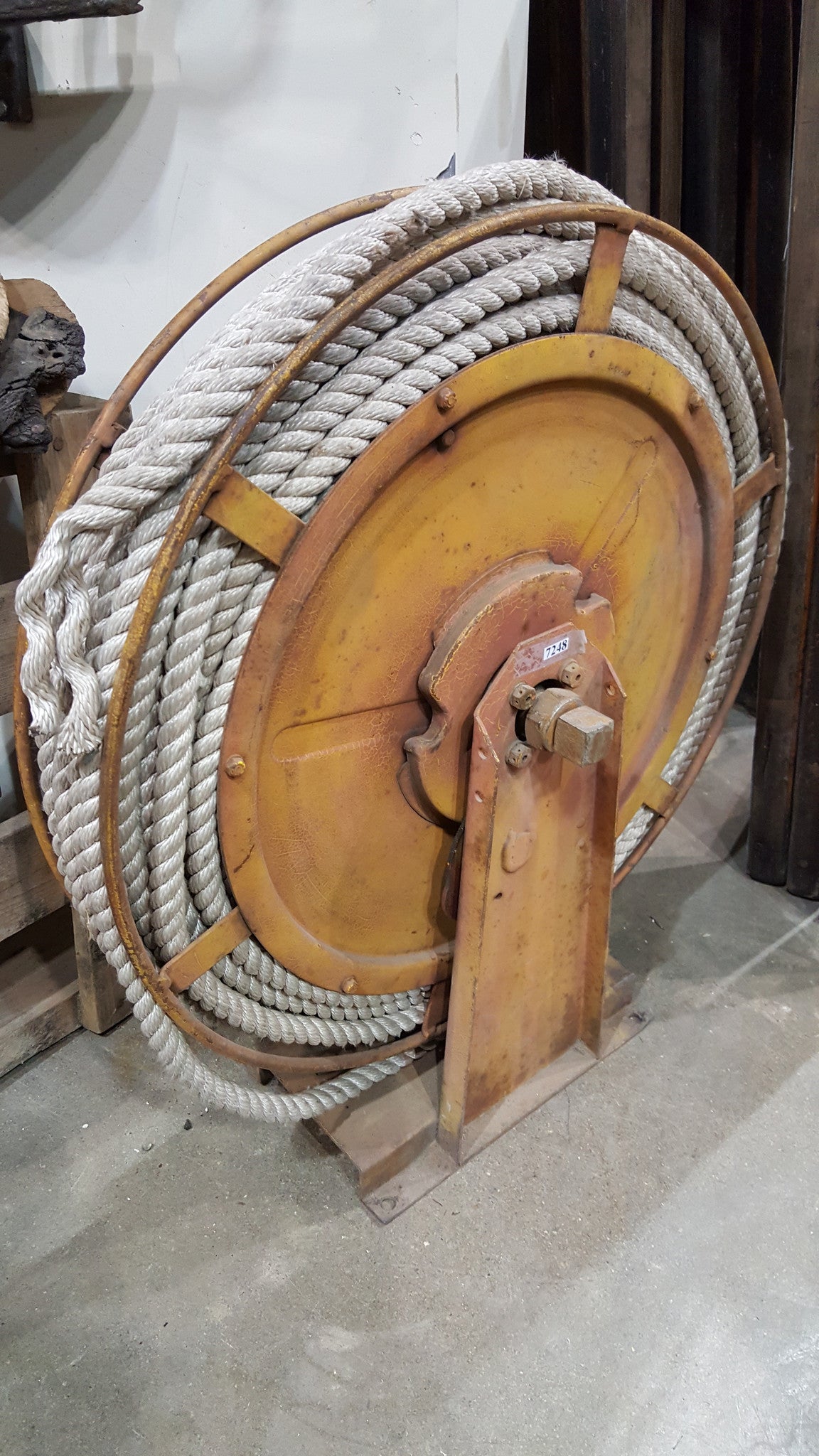 Industrial Wheel of Rope
