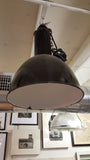 Industrial Black Enamel Factory Pendant Light