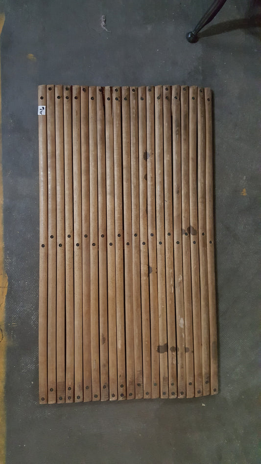 Salvaged Wood Slotted Mat