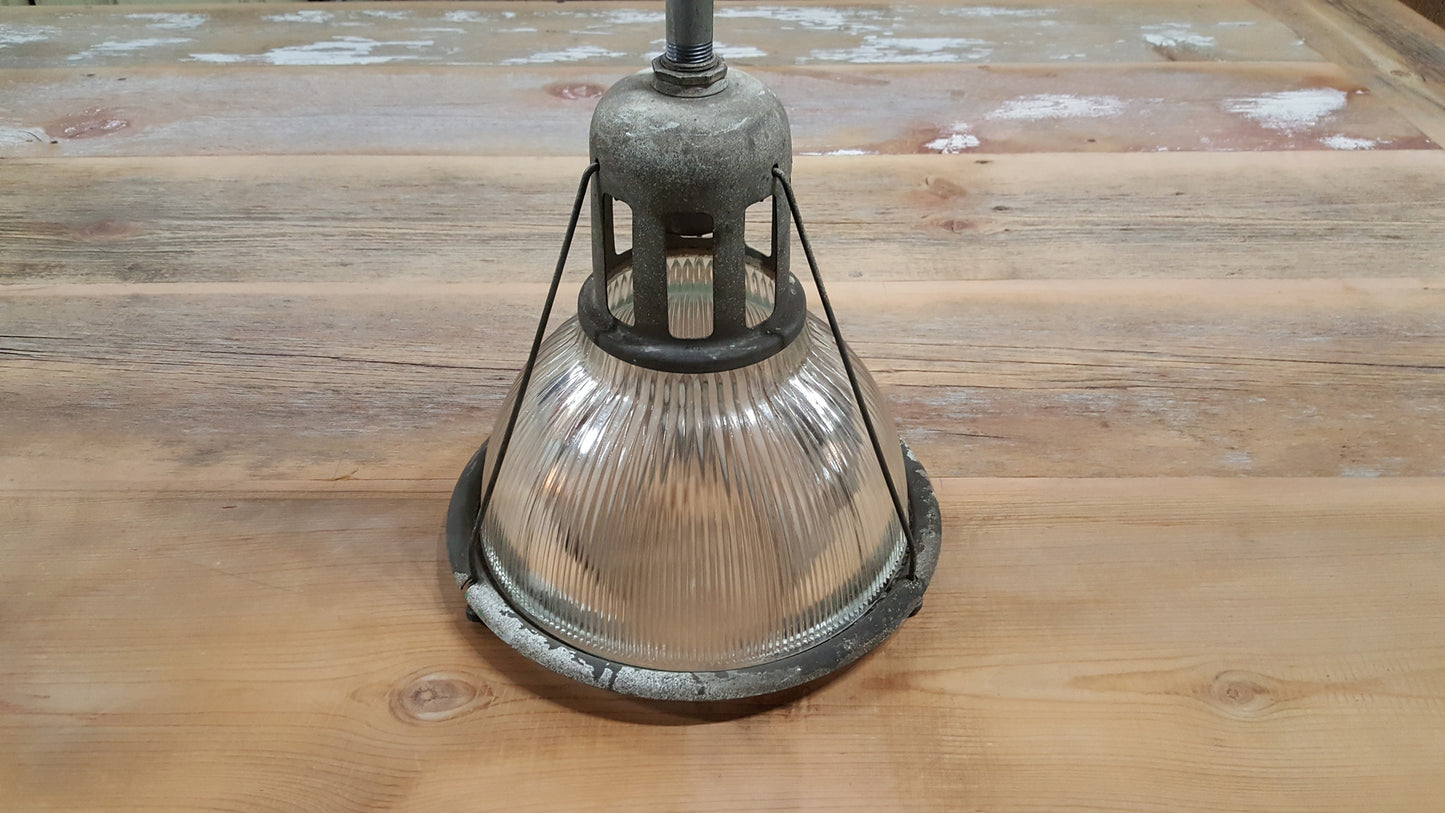 Industrial Glass Pendant Lights