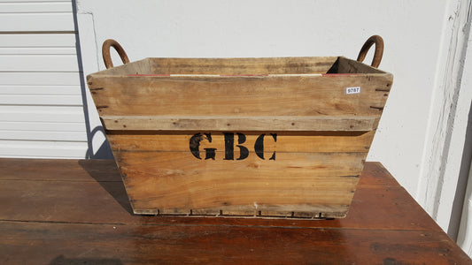 GBC Stenciled Crate