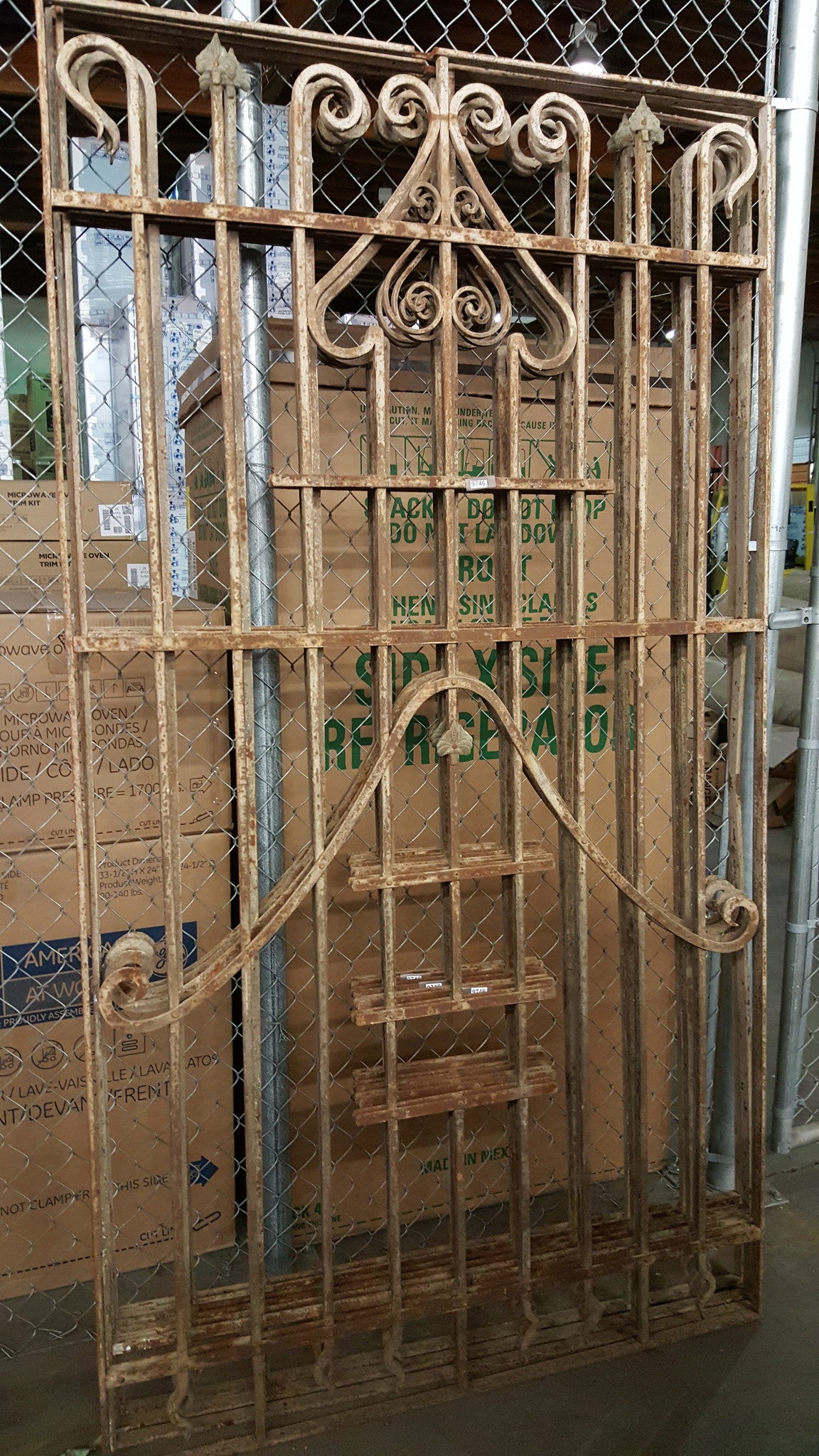 Iron Fence Panel