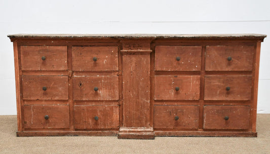 Late 18th C. French Antique Apothecary Cabinet