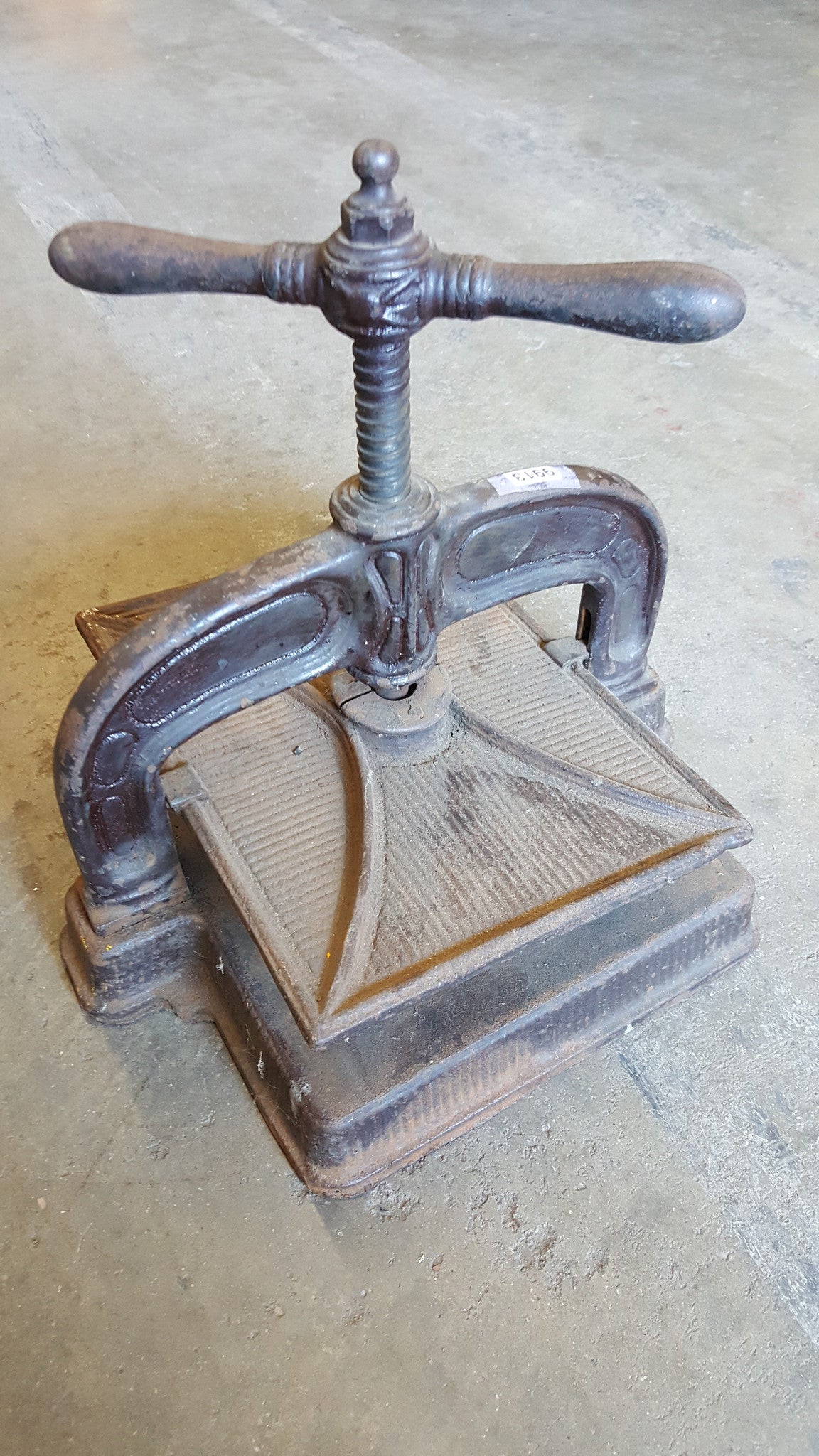 French Iron Book Press – Antiquities Warehouse