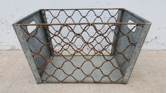 Zinc Wire Locker Baskets