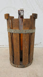 Swedish Beer Bottle in Basket (decor)