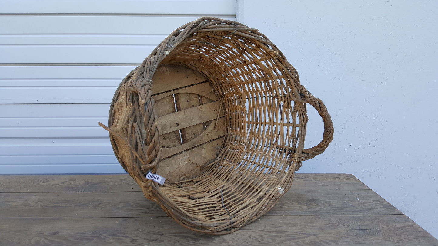 Round Wicker Basket
