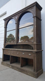 Antique Wooden Hutch / Display Cabinet
