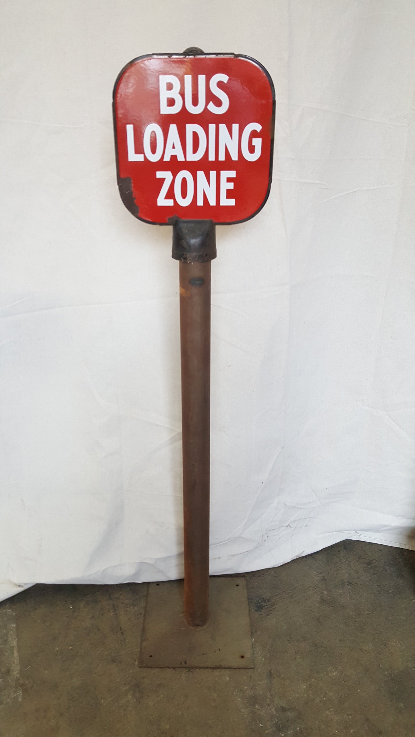 Bus Loading Zone Sign