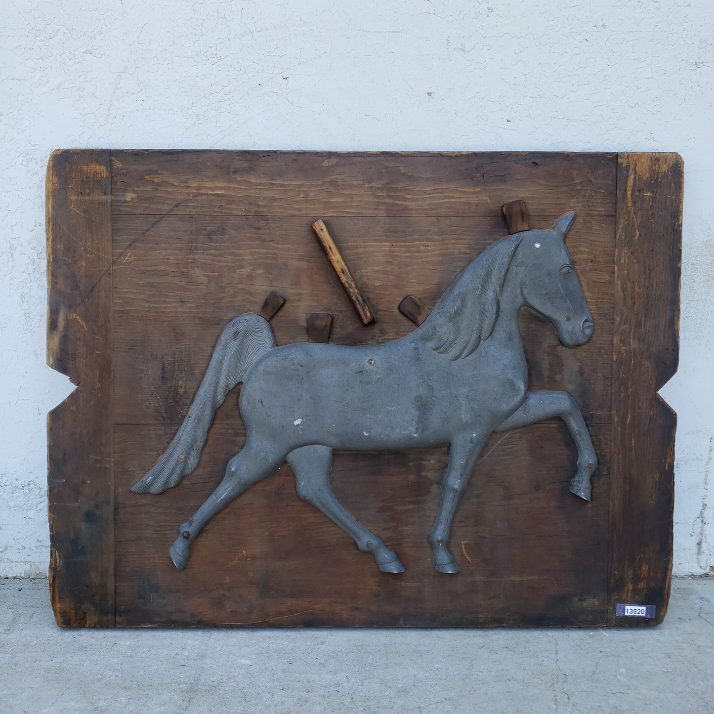 Wooden Horse Weathervane Mold