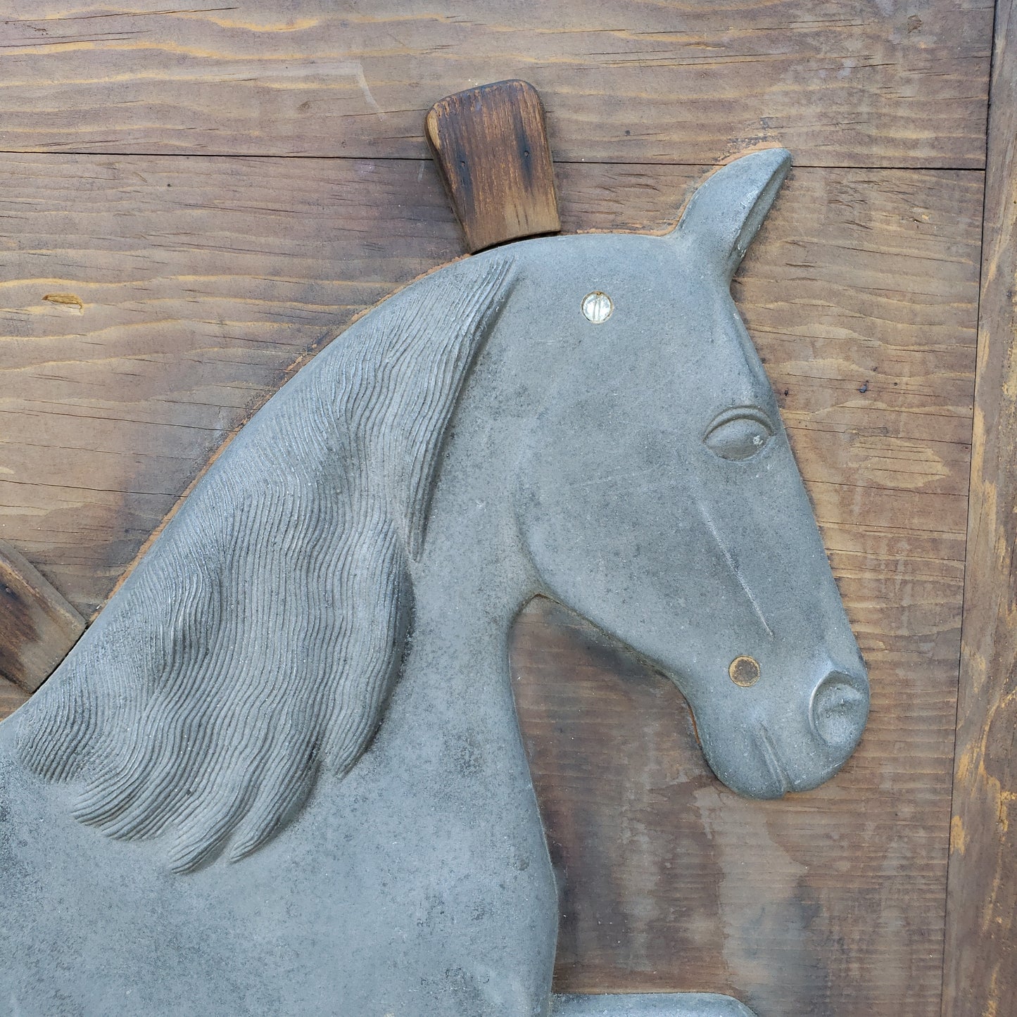 Wooden Horse Weathervane Mold