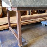 Galvanized Double Sink