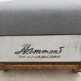 "Hammond of Kalamazoo" Industrial Ottoman