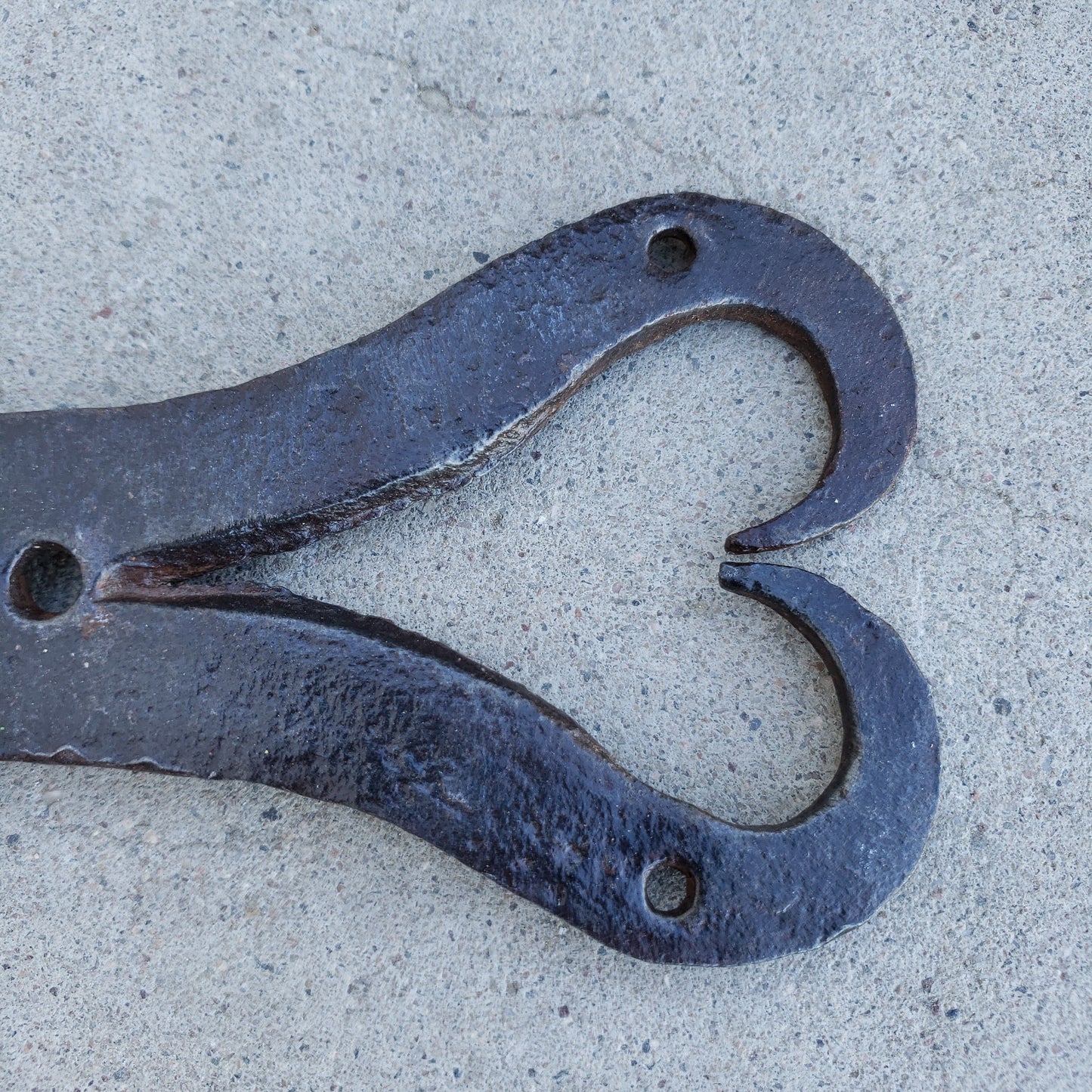 Hand-Forged Iron Hinge