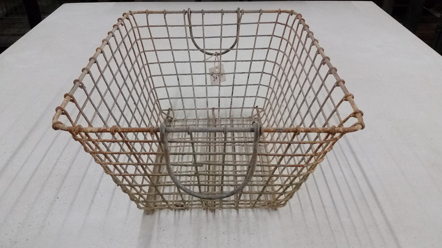Rectangular Basket with Handles