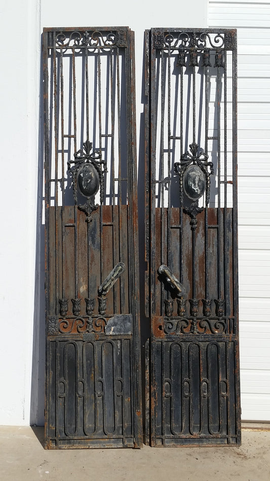 Pair of Bronze Gates