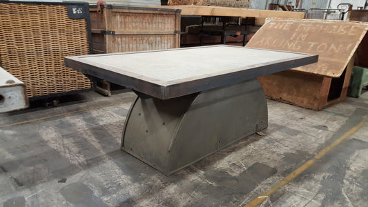 Coffee Table with Concrete Top