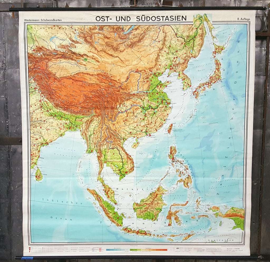 Southeast Asia School Map