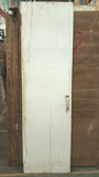 2 Panel Single White Wood Door