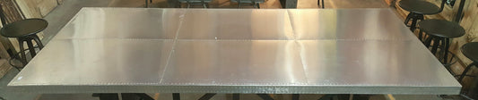Stainless Steel Riveted Table Top