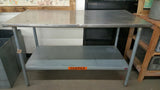 Commercial Stainless Steel Prep Table