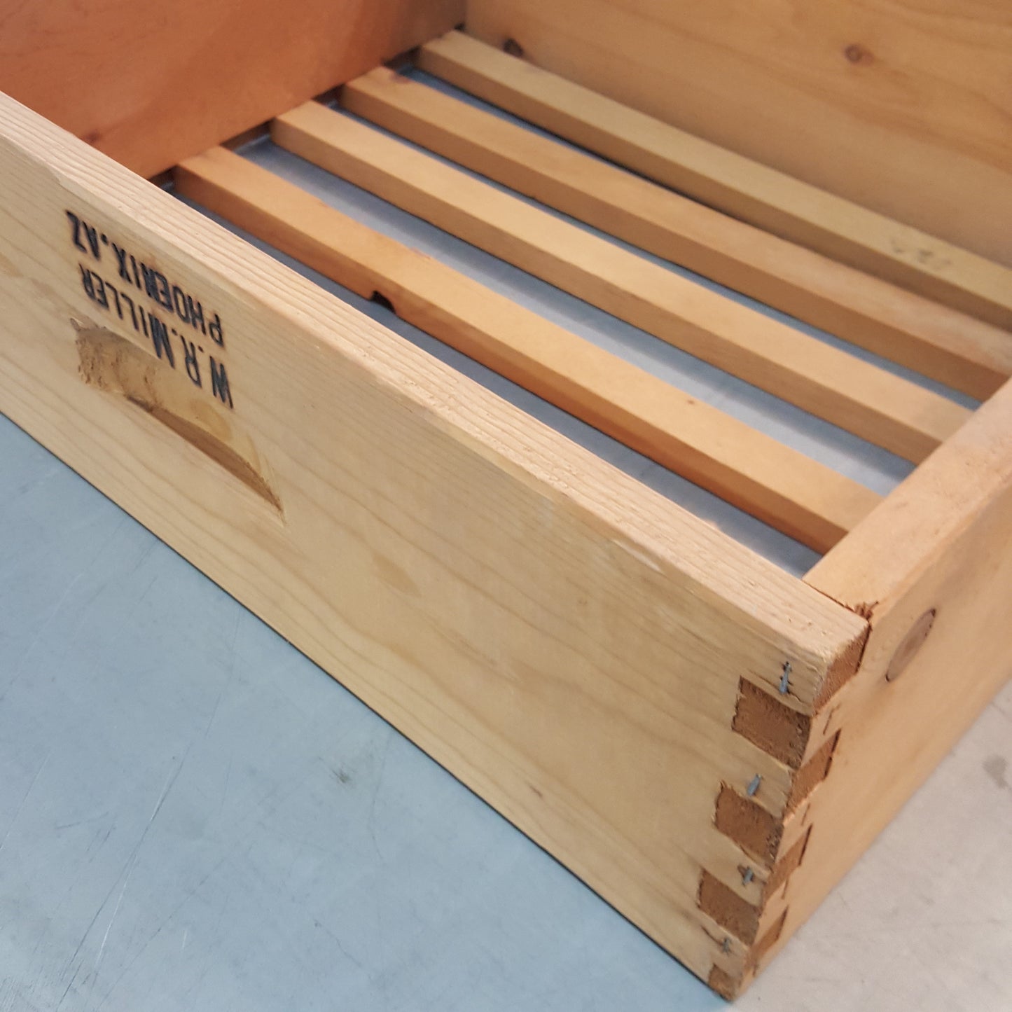 Wooden Beekeepers Crate