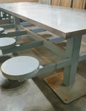 8 Seat Prison Dining Table