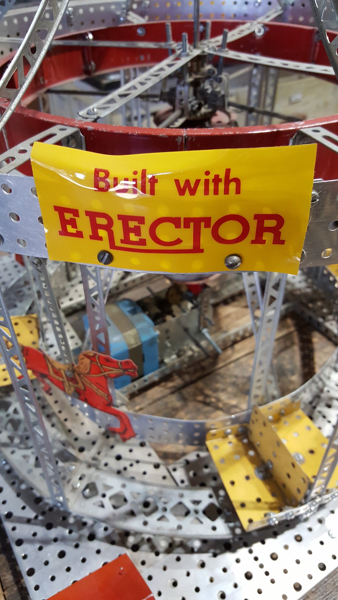 Children's Erector Set Merry-Go-Round