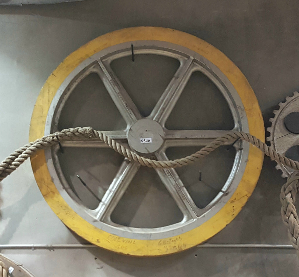 Large Yellow Industrial Wheel/Gear