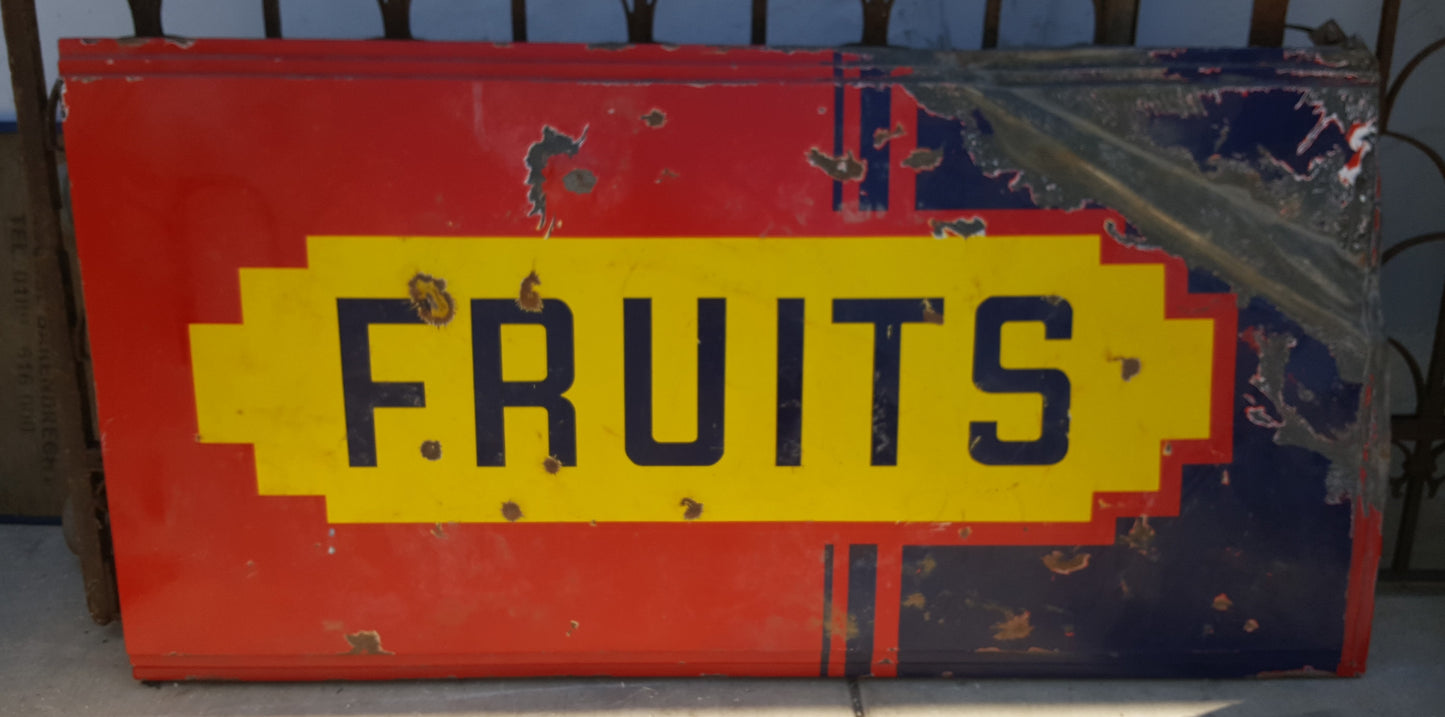 Fruits Sign