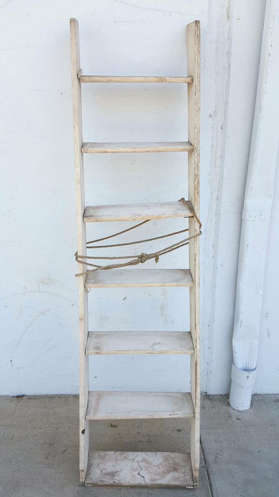 White Wooden Stairs/Ladder