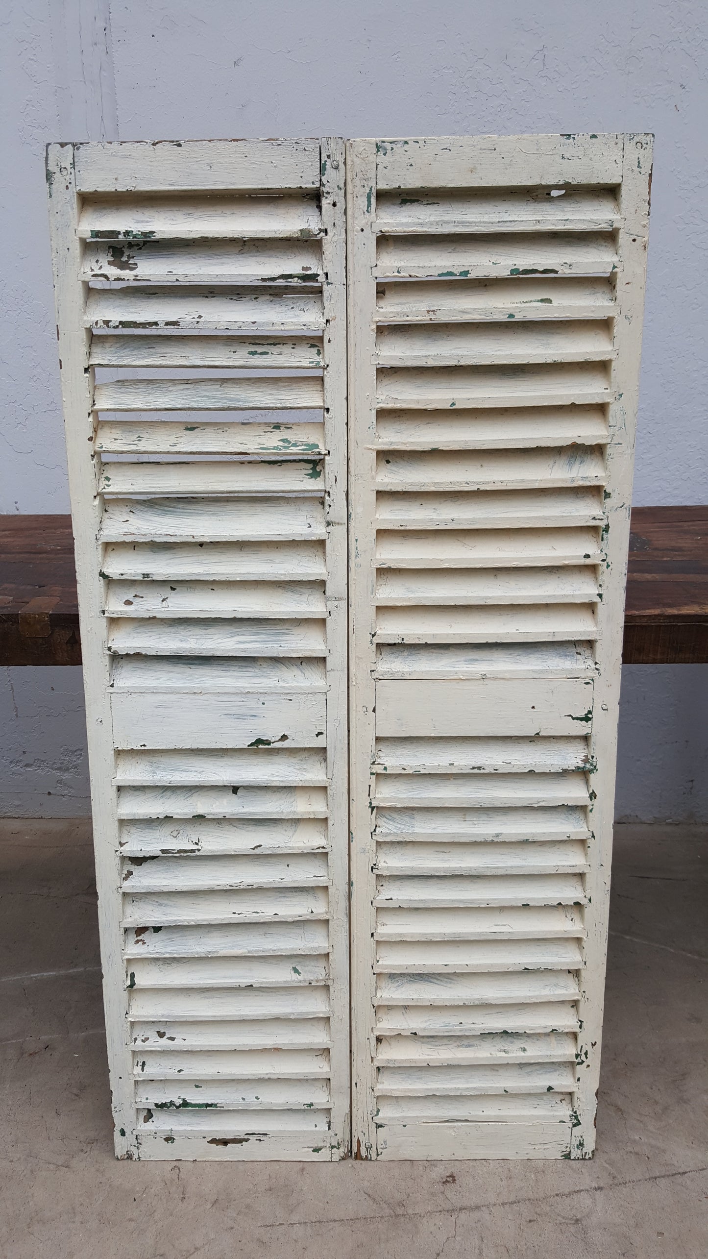 Pair of White Shutters