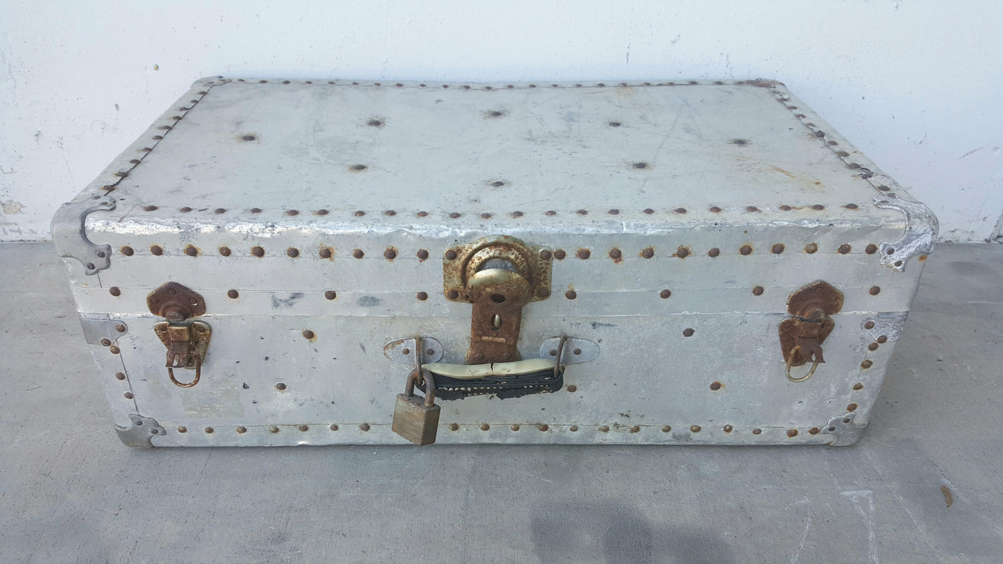 Small Aluminum Travel Trunk