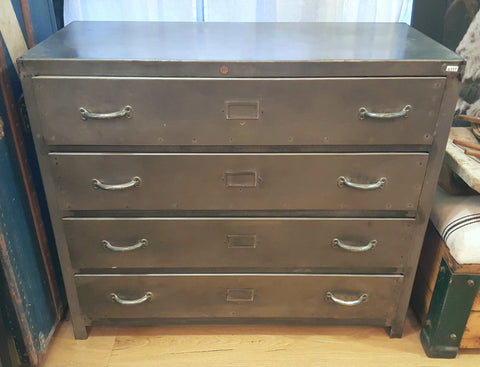 4 Drawer Metal Filing Cabinet Dresser