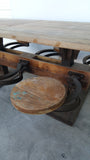 6 Swivel Seat Dining Table