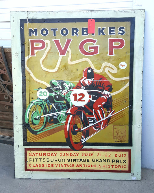 PVGP Socovel Motorbike Sign