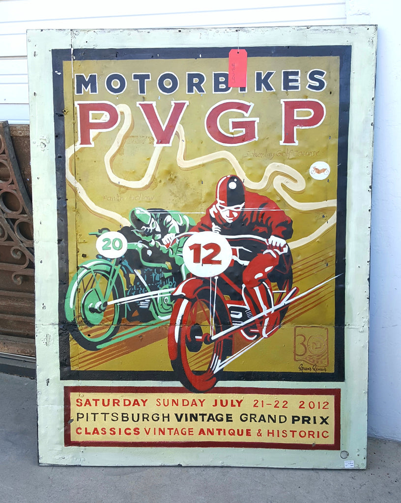 PVGP Socovel Motorbike Sign