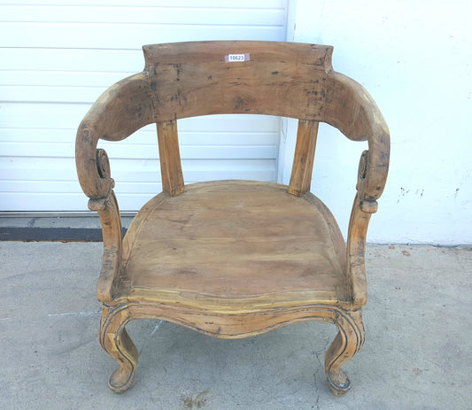 Pair of Carved Wooden Chairs