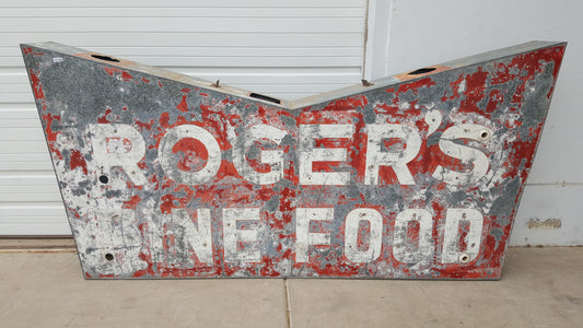 Roger's Fine Food Sign