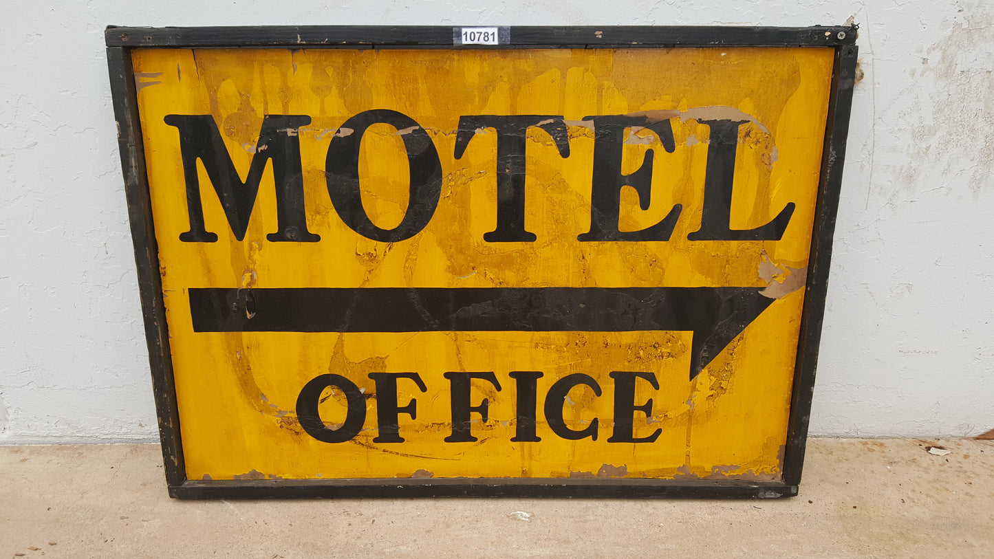 Motel Office Sign