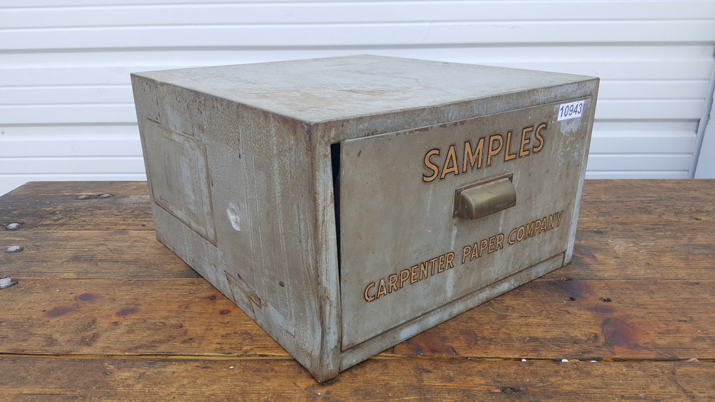 Carpenter Paper Company Samples Drawer / Crate