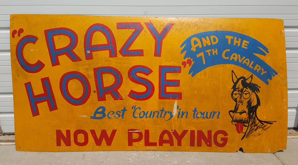 Crazy Horse Sign