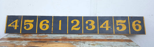 456123456 Wood Sign