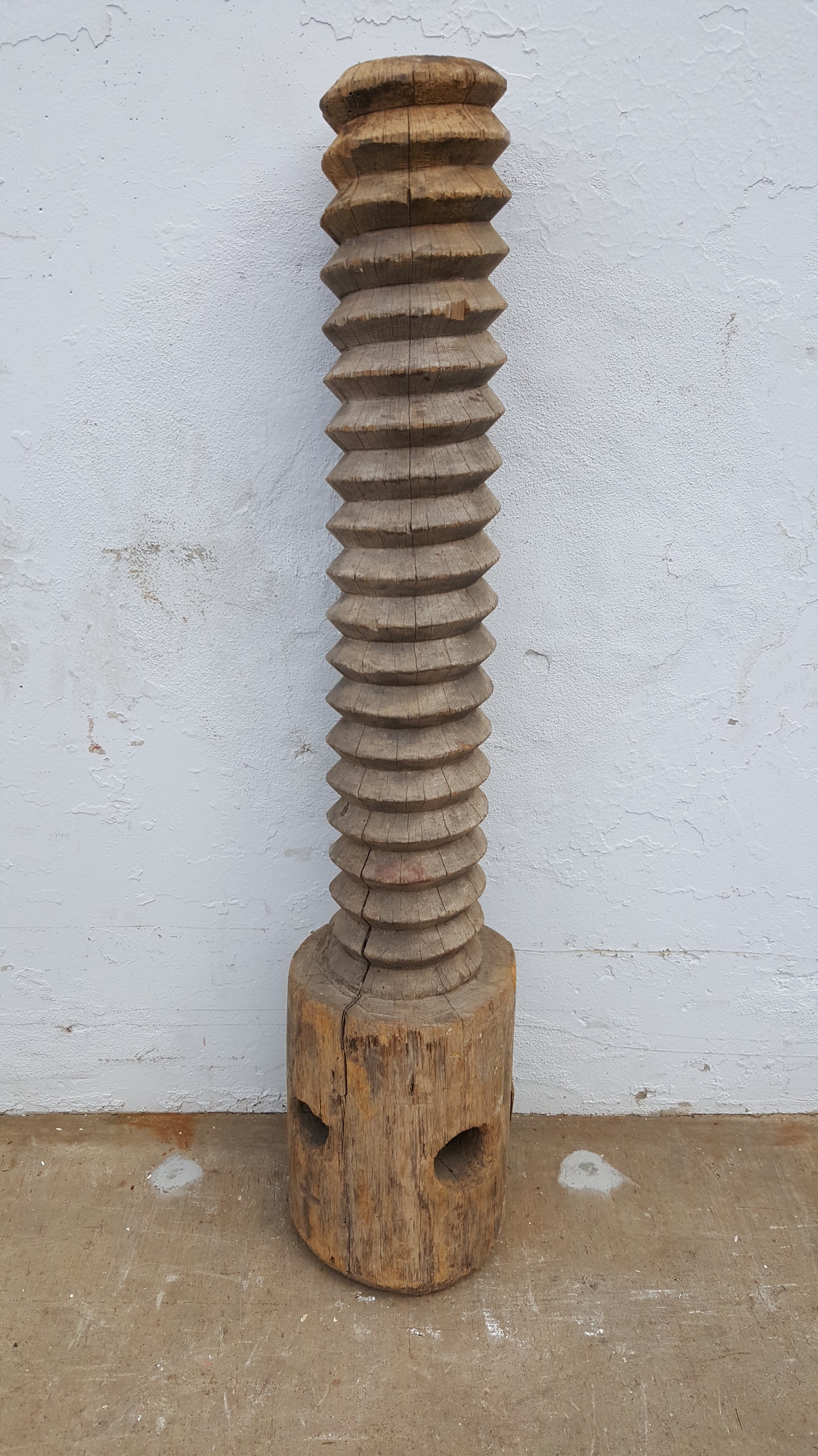 Large Wooden Screw